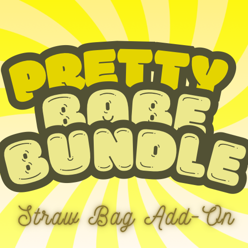Decoreys Pretty Babe Bundle with Straw Bag ADD ON