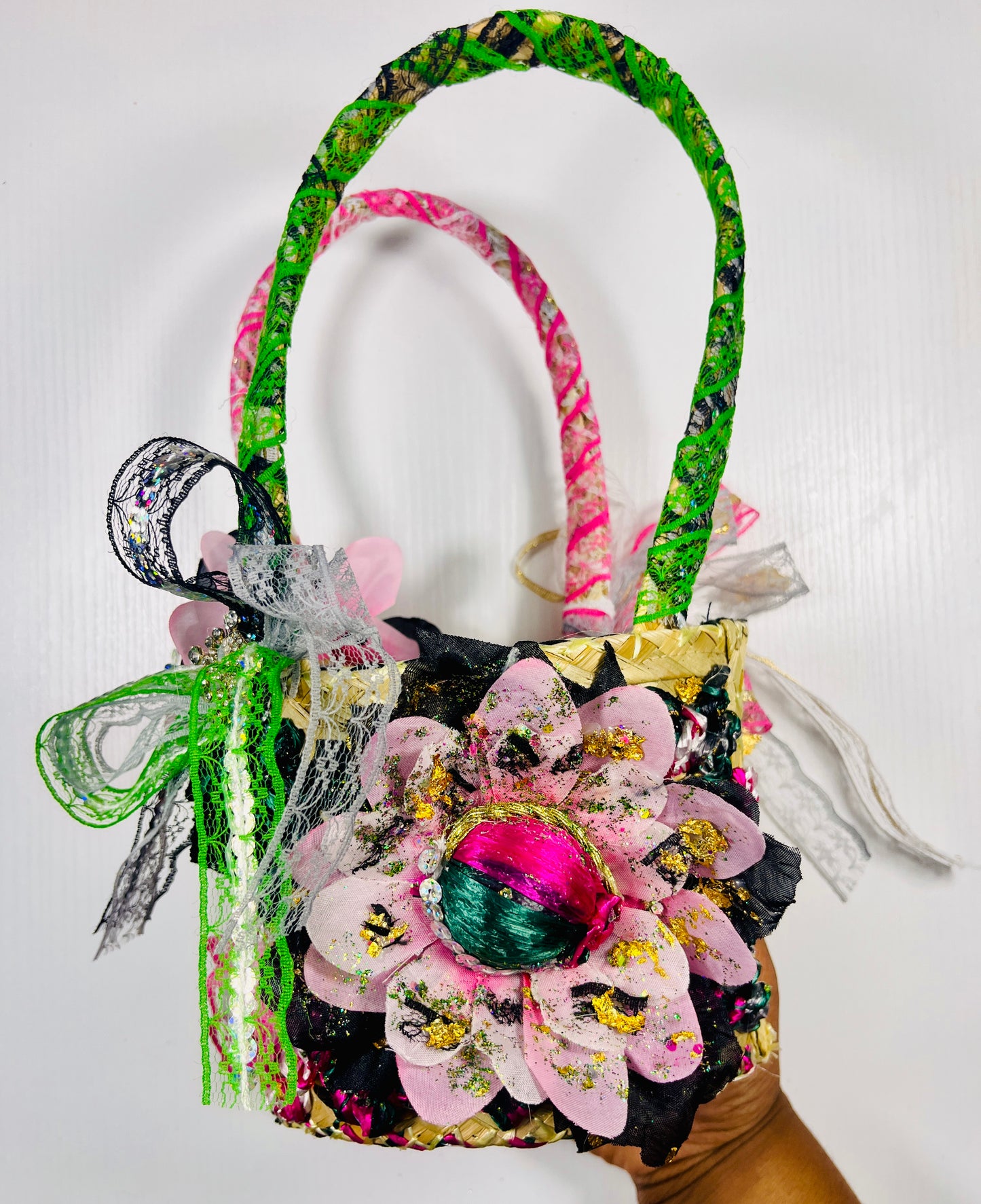 Wicked Mini Junky Straw Bag