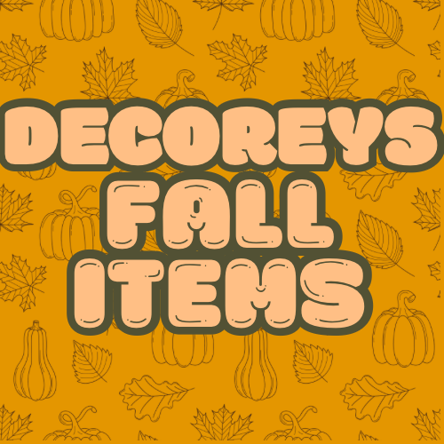 Decoreys Fall Items
