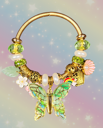 Fairy Glow Gold Elastic Bracelets