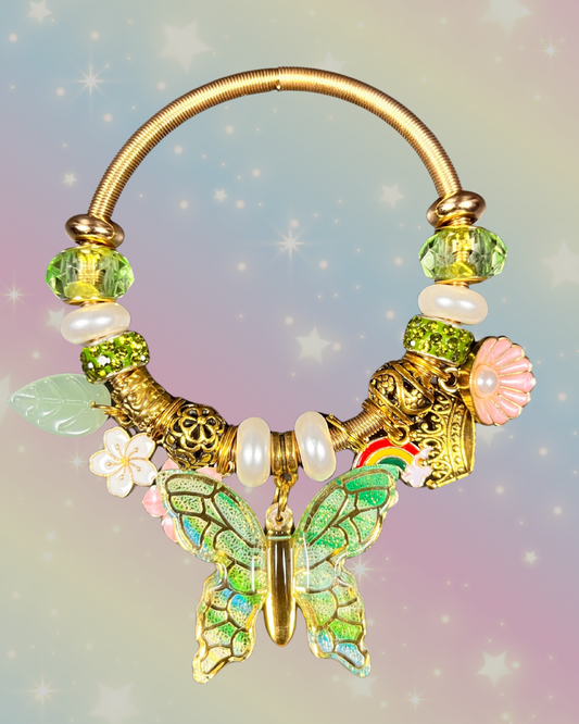 Fairy Glow Gold Elastic Bracelets