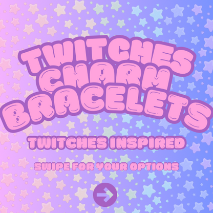 Silver & Gold Elastic Bracelets- Inspired by Twitches