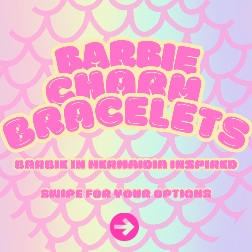Gold Elastic Bracelets- Inspired by Barbie Mermaidia