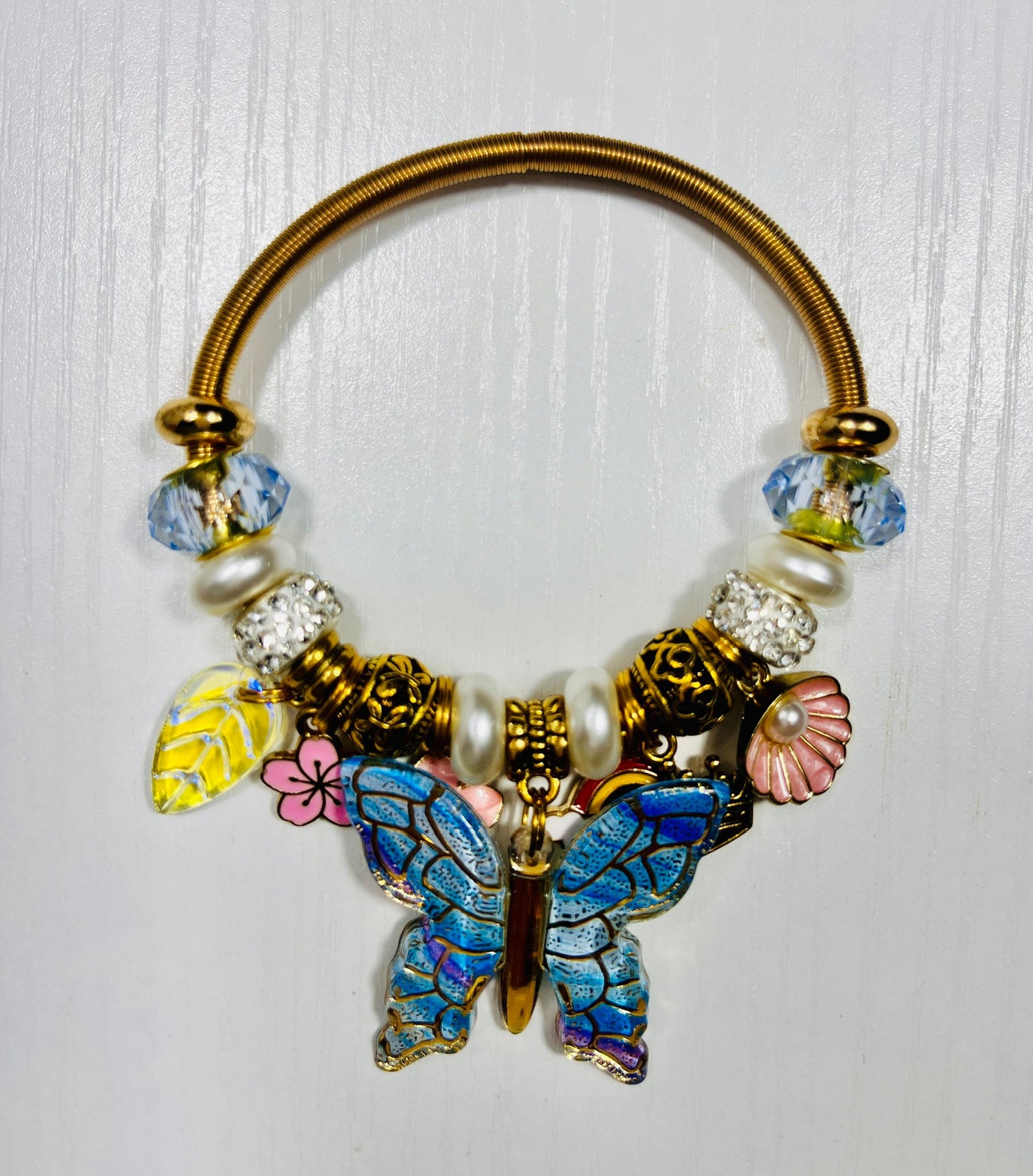 Fairy Glow Gold Elastic Bracelets