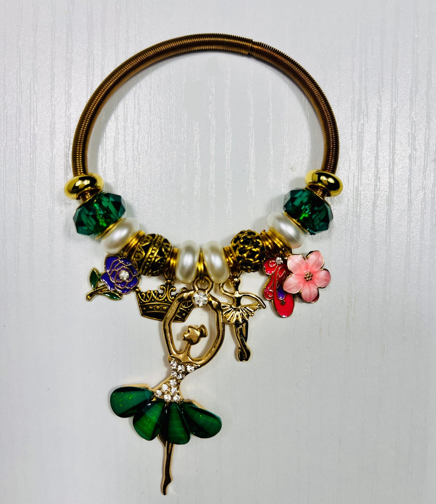 Gold Elastic Bracelets - Inspired by Barbie’s 12 Dancing Princesses