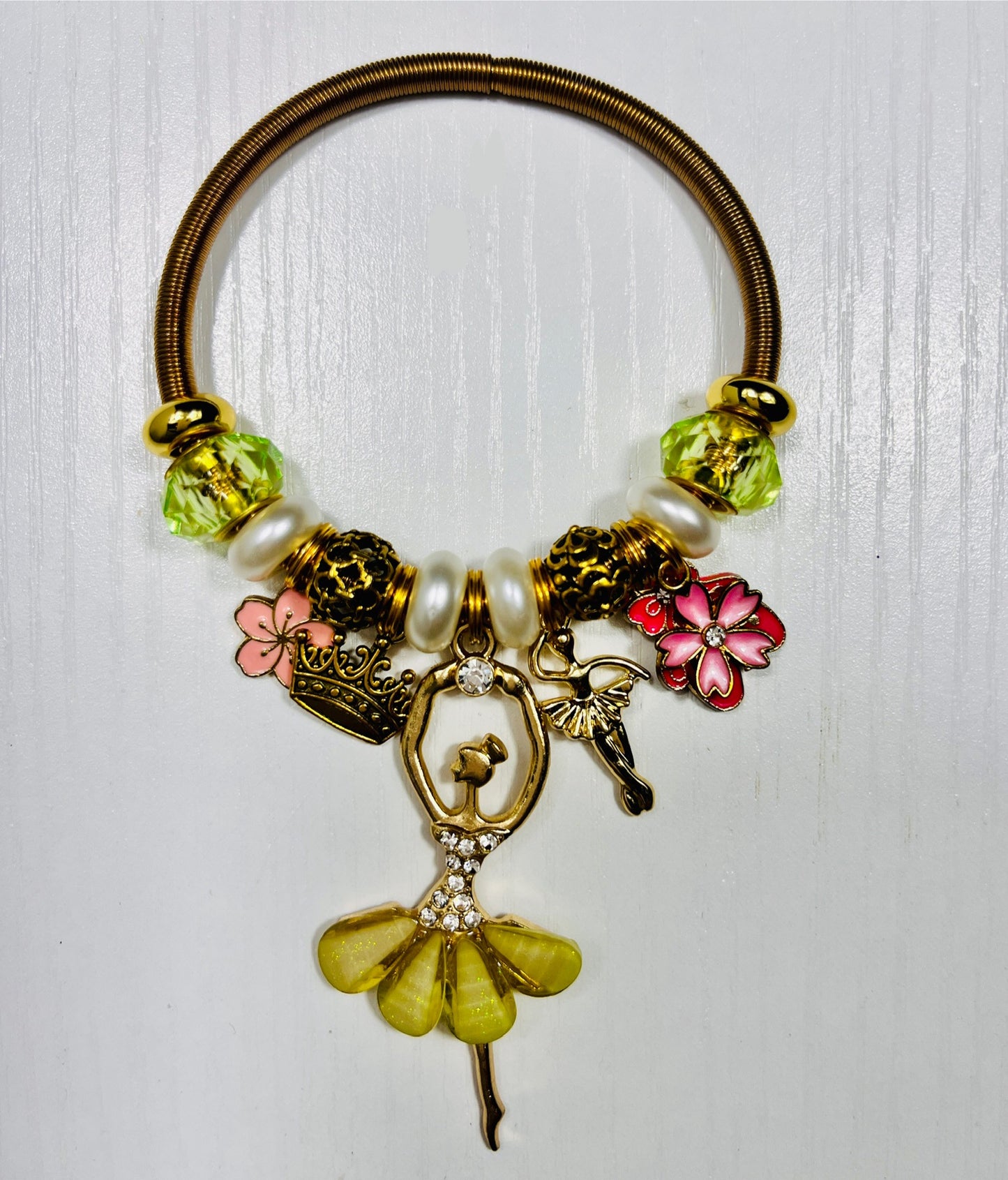 Gold Elastic Bracelets - Inspired by Barbie’s 12 Dancing Princesses