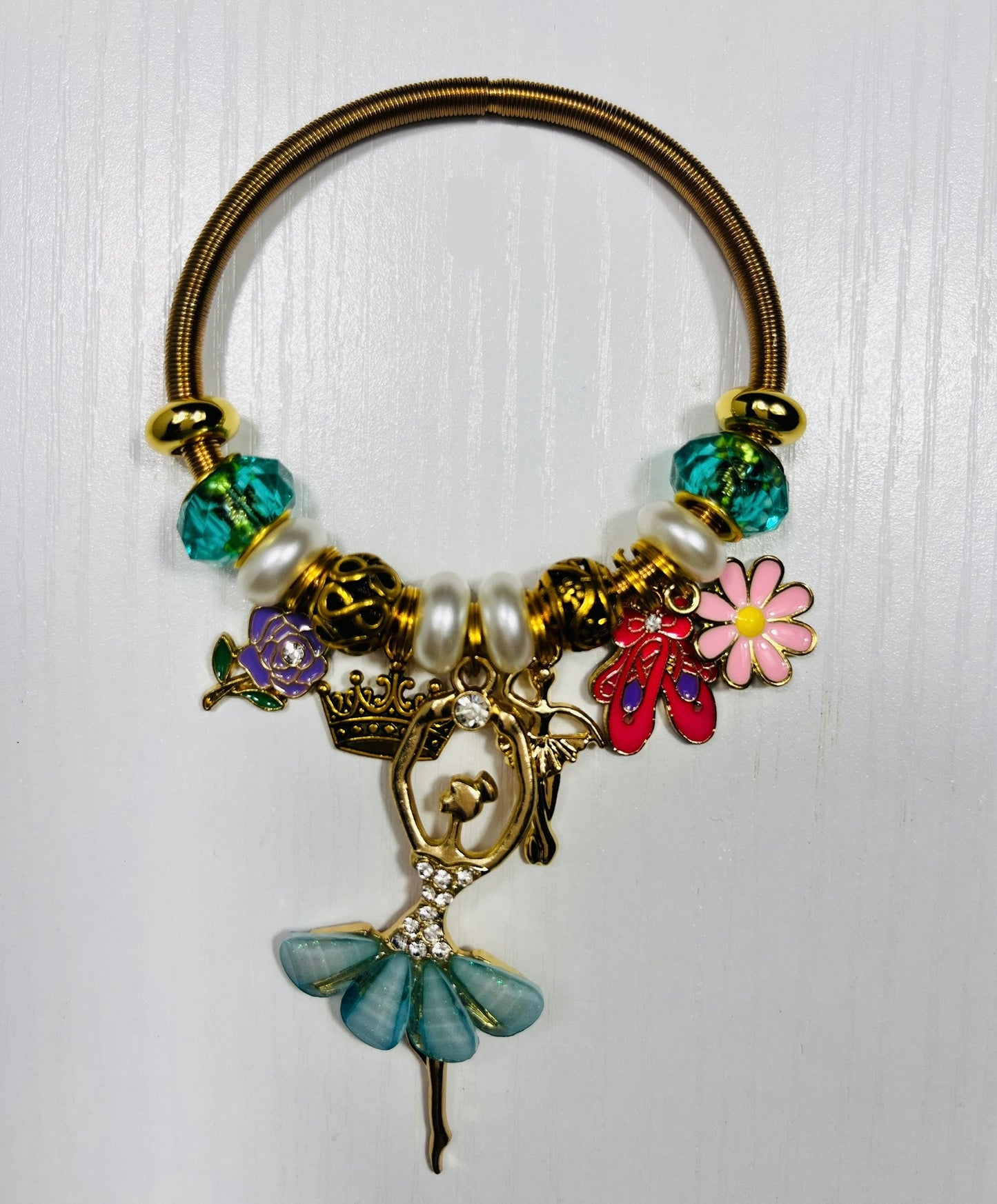 Gold Elastic Bracelets - Inspired by Barbie’s 12 Dancing Princesses