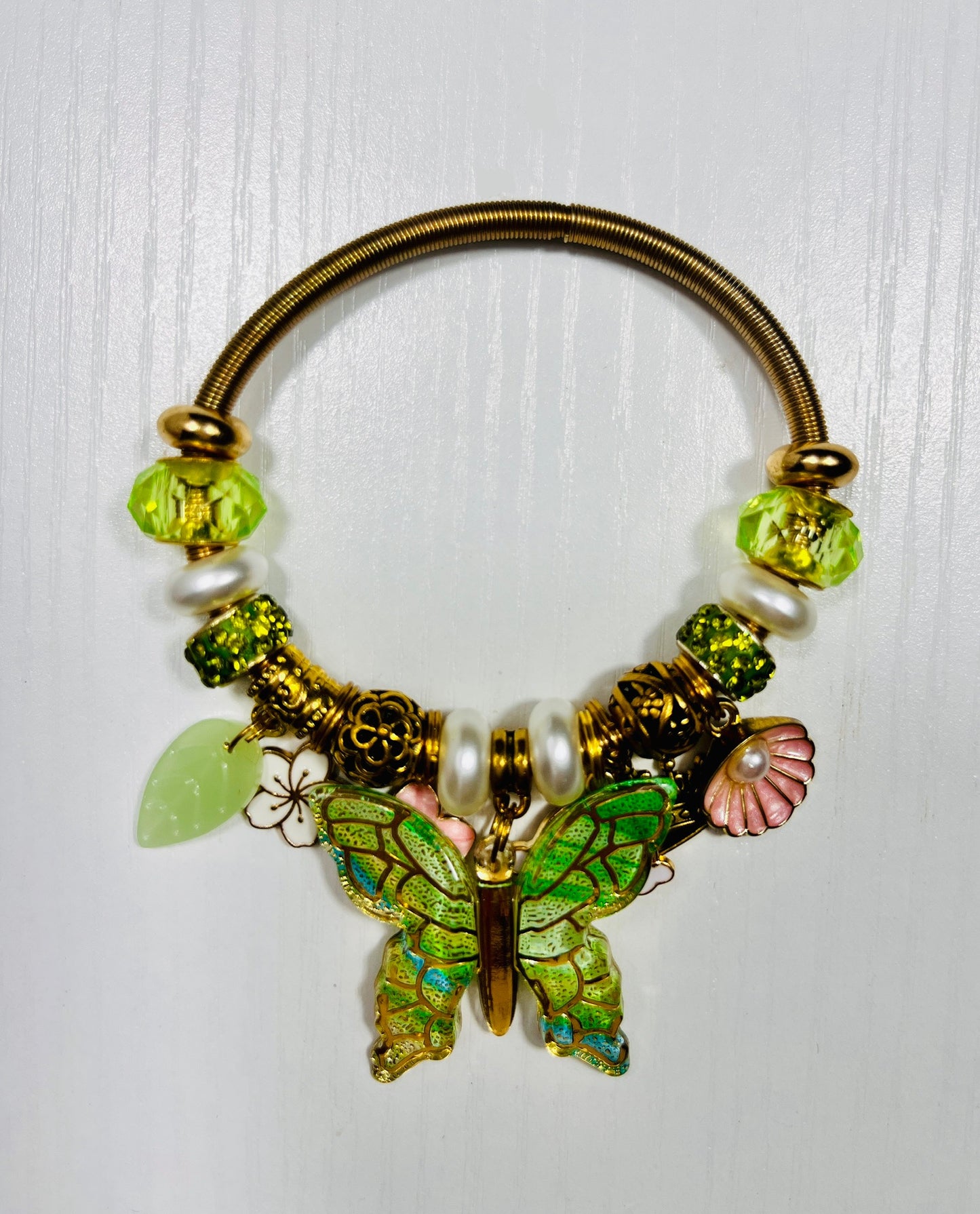 Fairy Glow Gold Elastic Bracelets