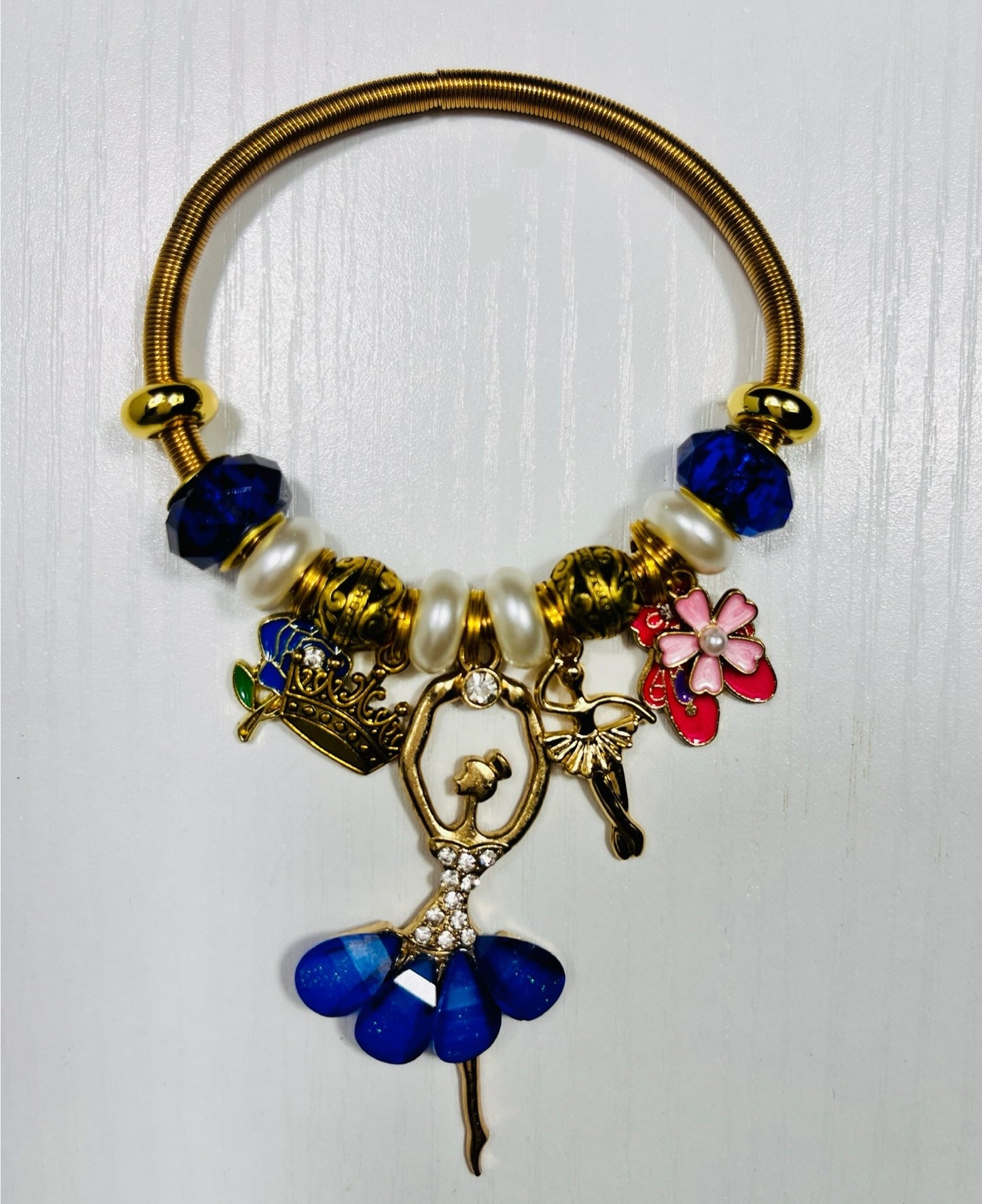 Gold Elastic Bracelets - Inspired by Barbie’s 12 Dancing Princesses