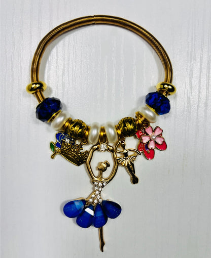 Gold Elastic Bracelets - Inspired by Barbie’s 12 Dancing Princesses