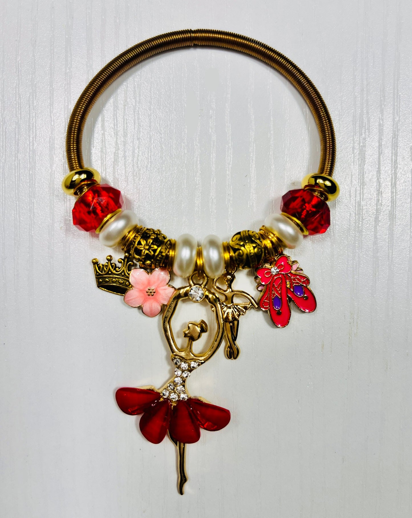 Gold Elastic Bracelets - Inspired by Barbie’s 12 Dancing Princesses