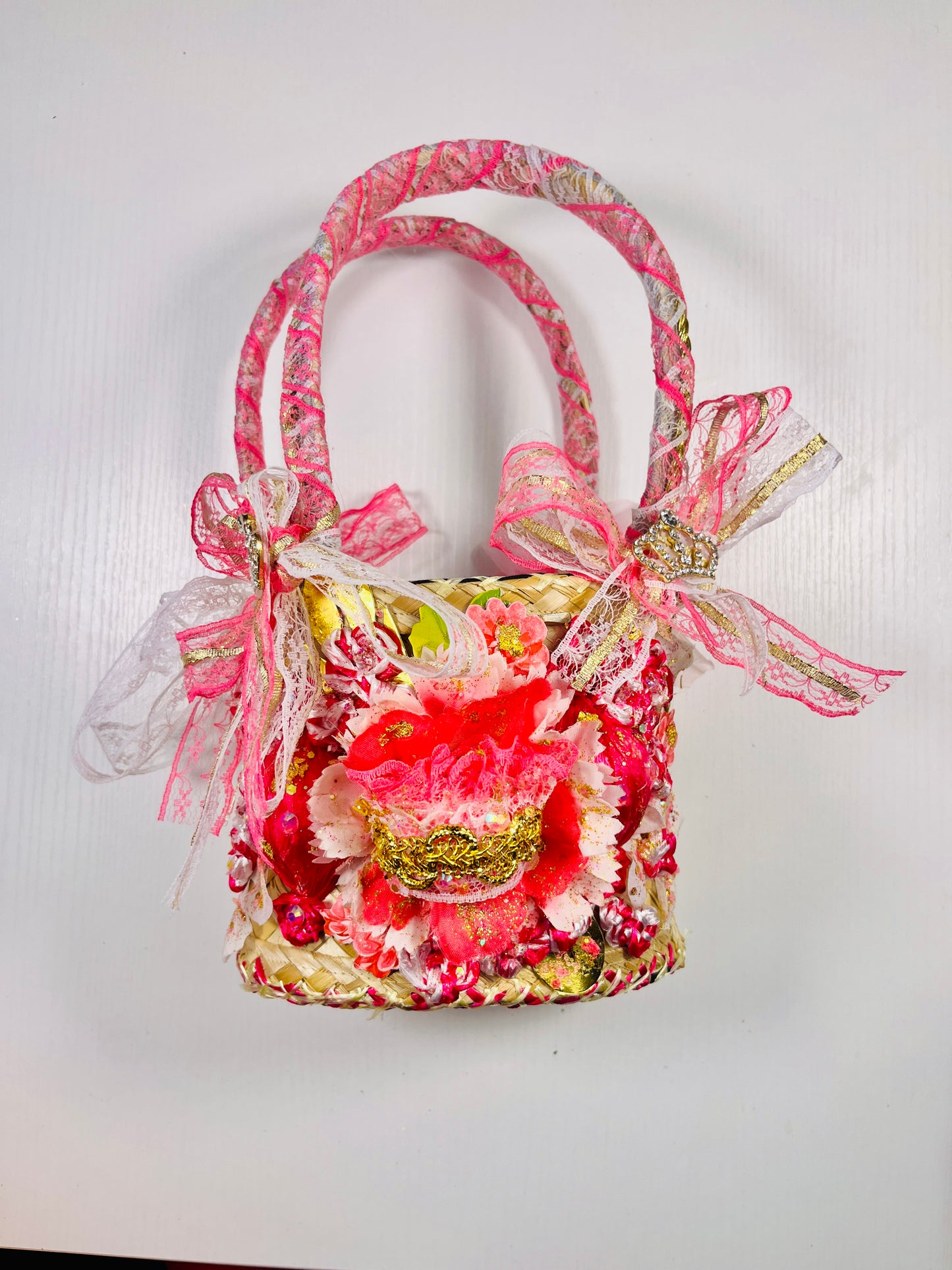 Wicked Mini Junky Straw Bag