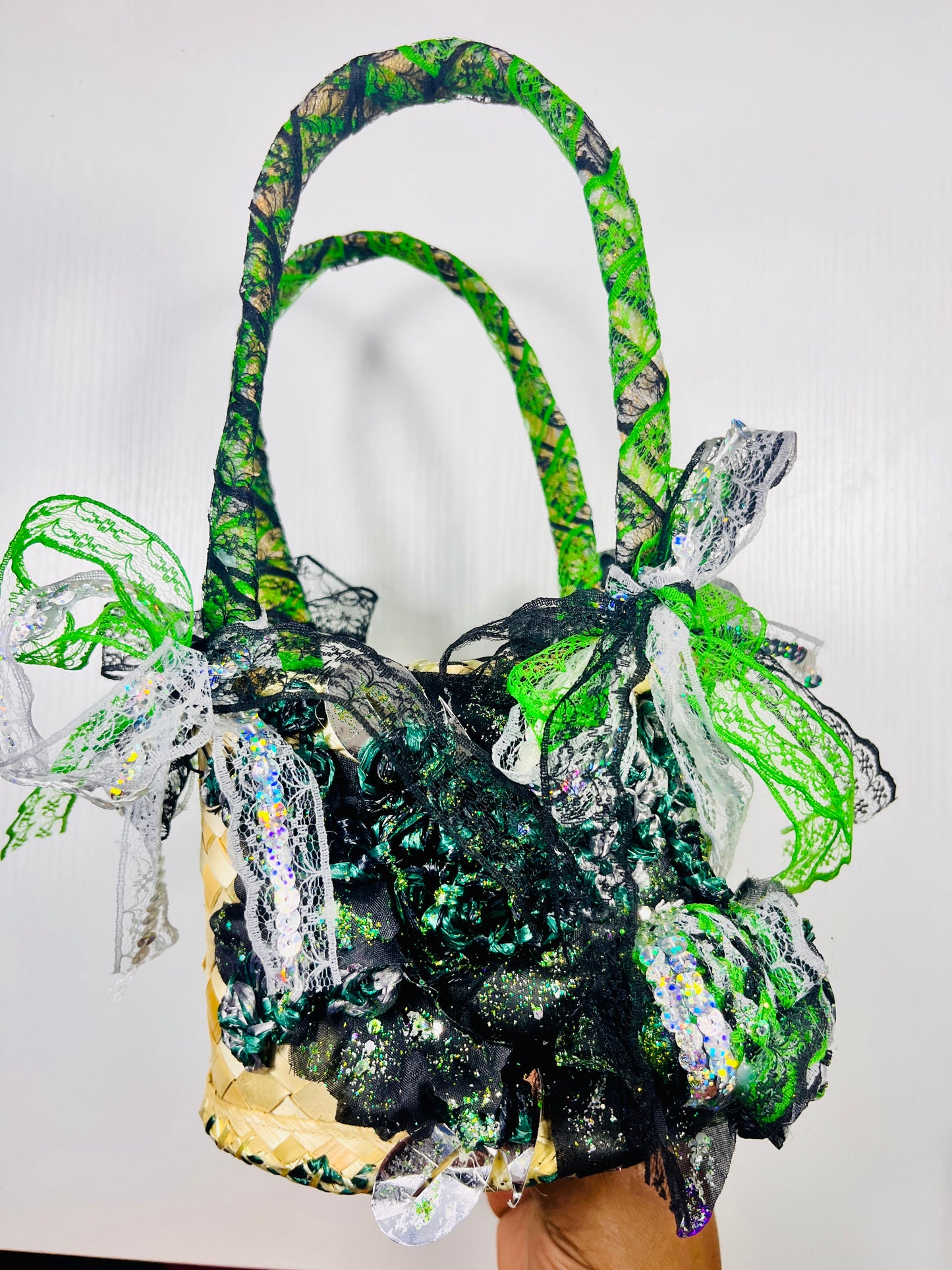 Wicked Mini Junky Straw Bag