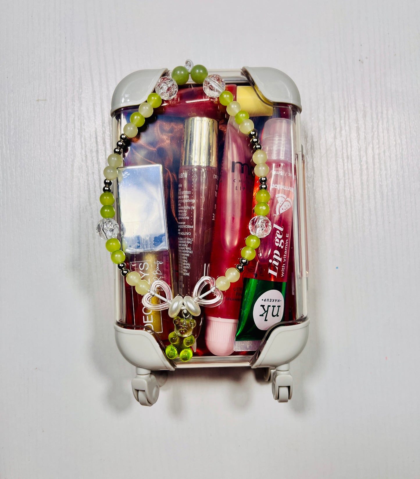 Decoreys Pucker Up Suitcase