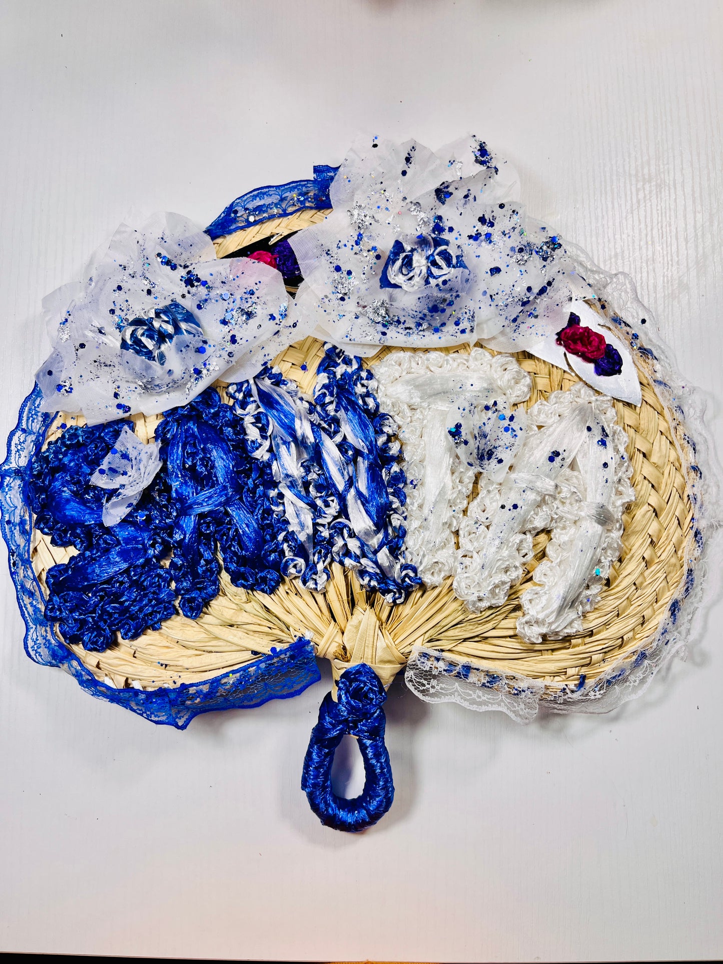 Merry Me Santa Baby Straw Fan #2