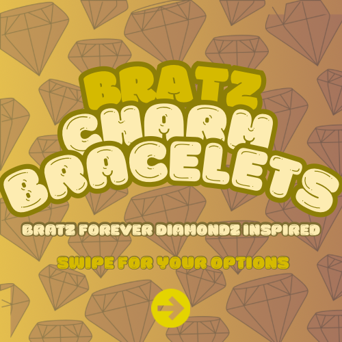 Silver Elastic Bracelets- Inspired by Bratz Forever Diamondz