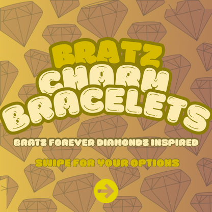 Silver Elastic Bracelets- Inspired by Bratz Forever Diamondz